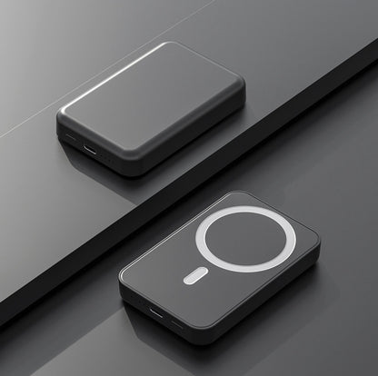 Wireless mini magnetic power bank