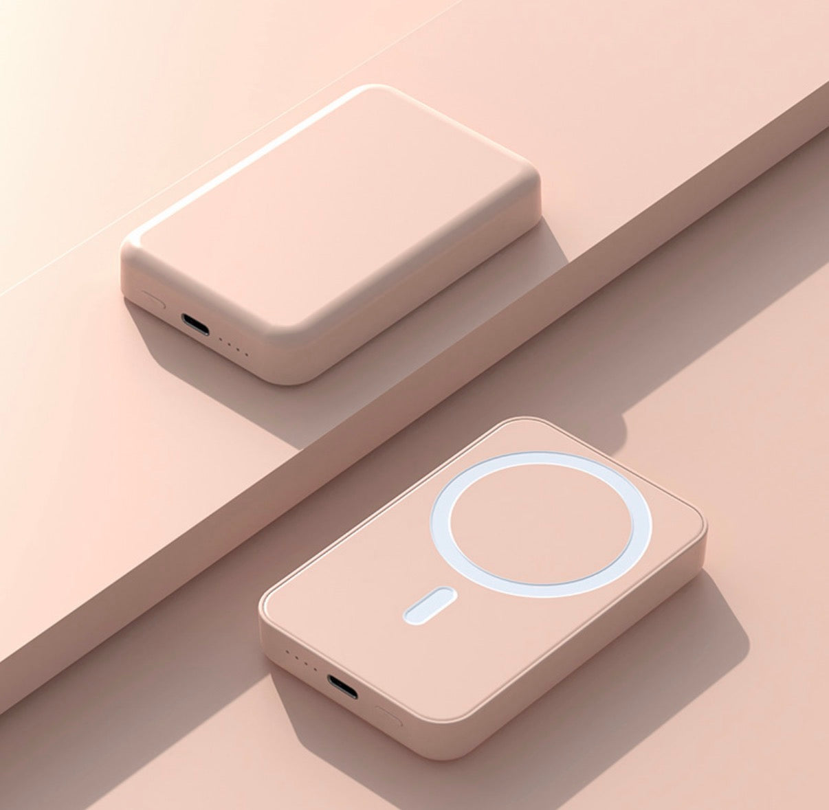 Wireless mini magnetic power bank