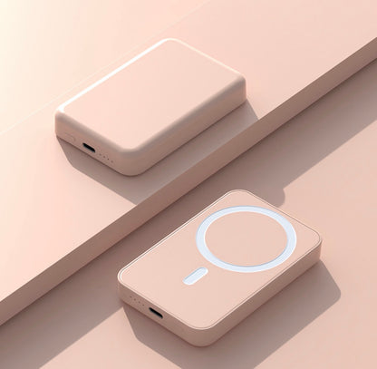 Wireless mini magnetic power bank